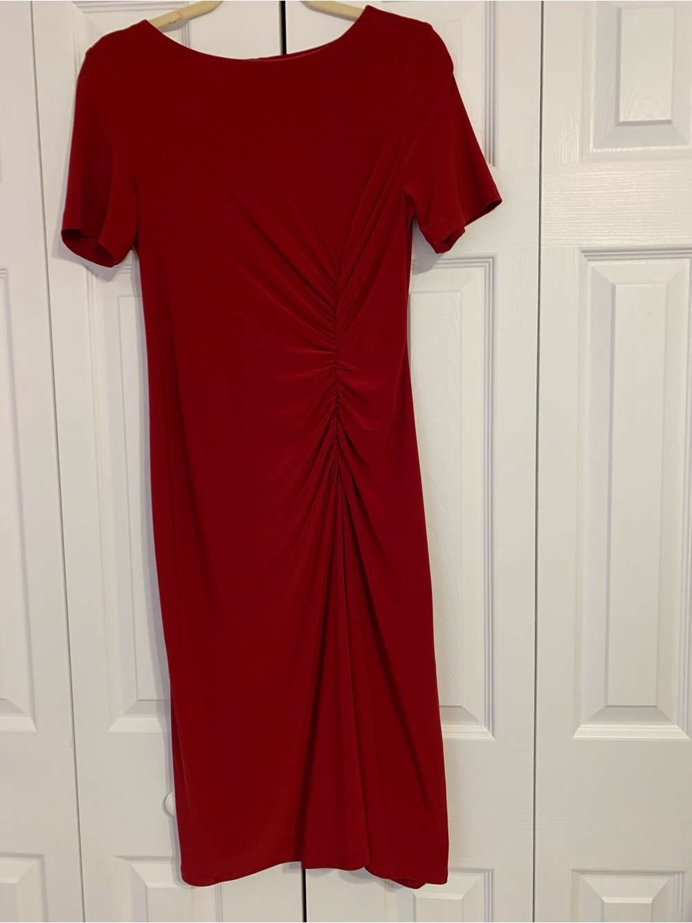 NWOT Jones NY Red Statement Midi Dress